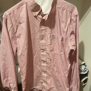 Southern Tide Button Up Shirt Red